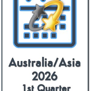 Best-Worst Days Calendar: Australia-Asia: 2026: 1st Quarter