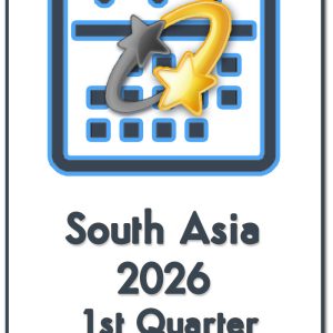 Best-Worst Days Calendar: South Asia: 2026: 1st Quarter